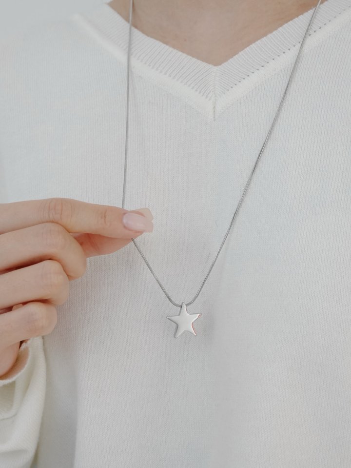 Starbon Surgical Steel Necklace by Eeiitt for Women - view 5