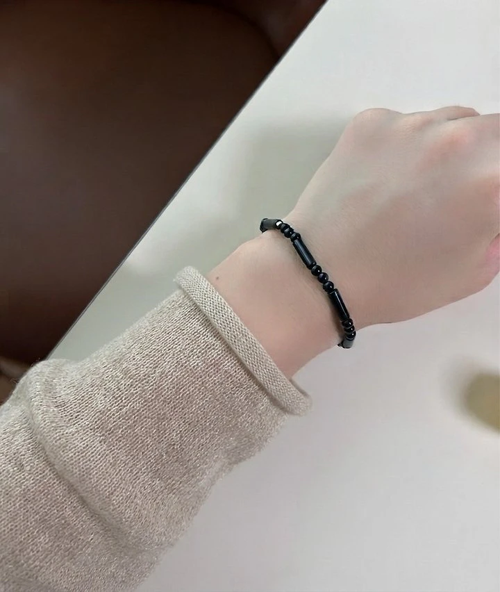 Leban Black Bracelet by Eeiitt for Women - view 1