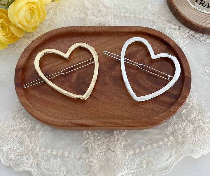 Kurin Big Heart Hairpin by Eeiitt for Women - view 4