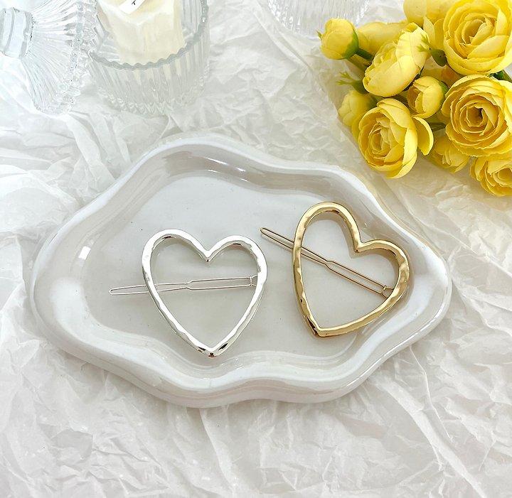 Kurin Big Heart Hairpin by Eeiitt for Women - view 8