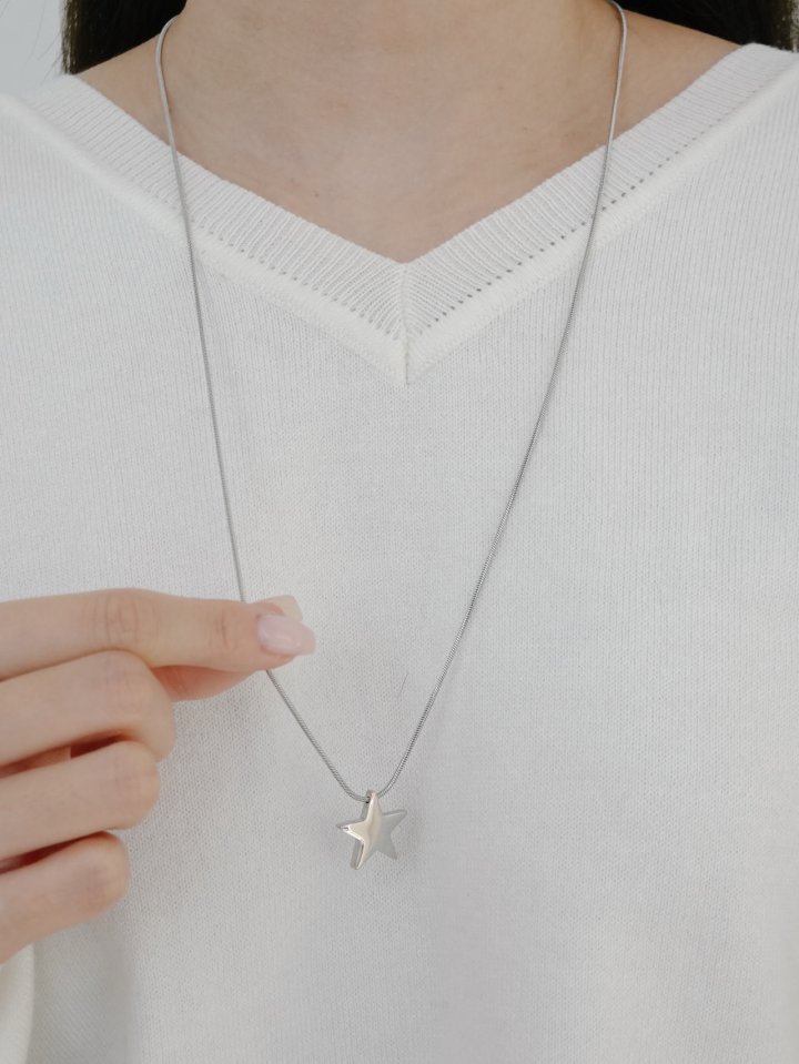 Starbon Surgical Steel Necklace by Eeiitt for Women - view 9