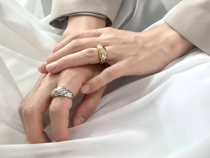 Bortem Bold Ring by Eeiitt for Women - view 4