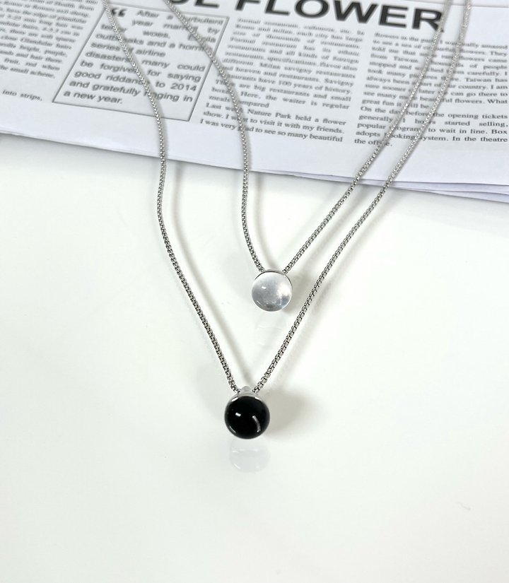 Atelierm Crystal Necklace by Eeiitt for Women - view 3