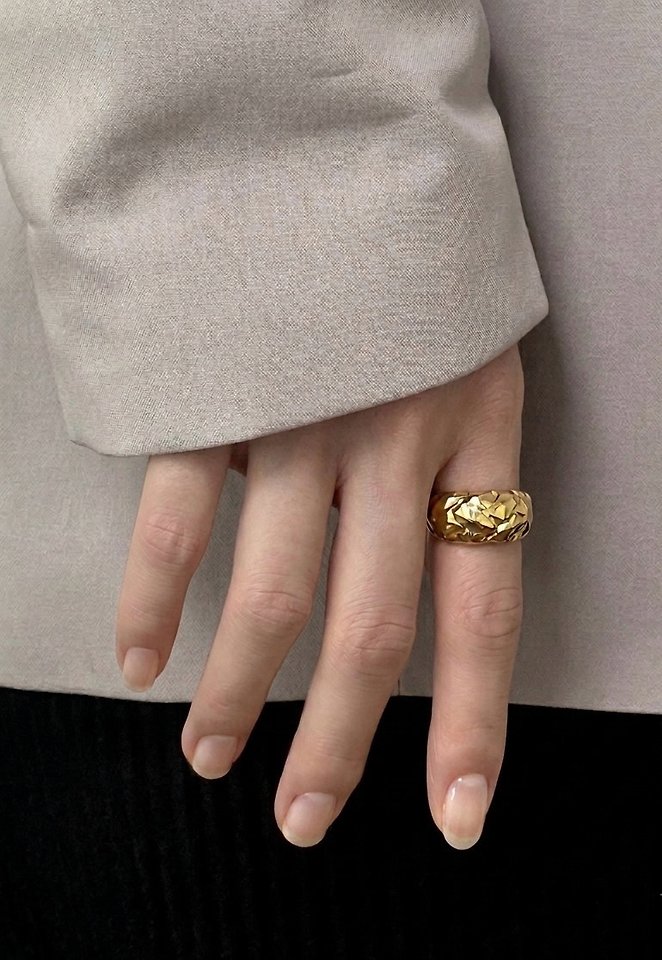 Bortem Bold Ring by Eeiitt for Women - view 5