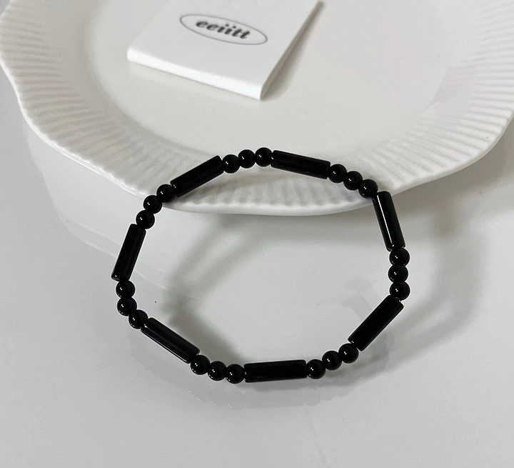 Leban Black Bracelet by Eeiitt for Women - view 3