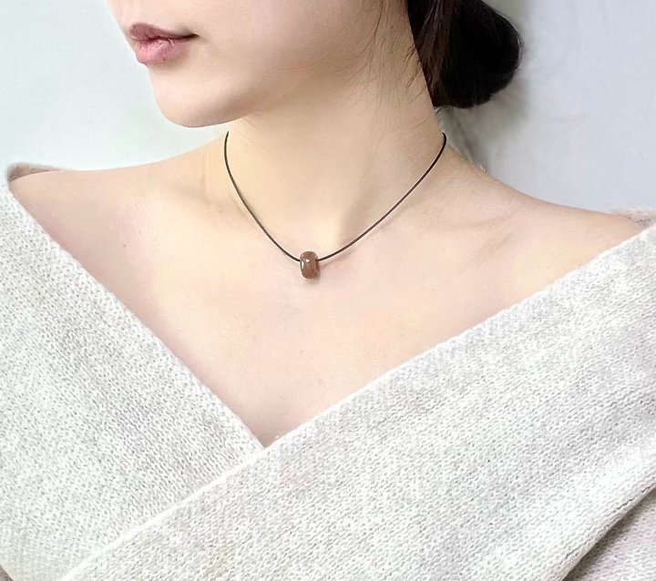 Round Donut Necklace by Eeiitt for Women - view 10