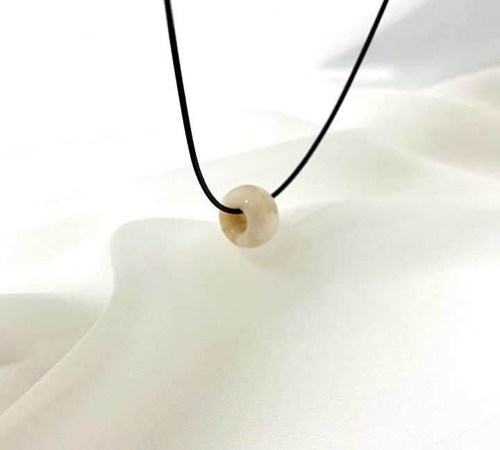Round Donut Necklace by Eeiitt for Women - view 8