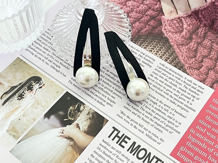 Monve Pearl Ball Hairpin by Eeiitt for Women - view 8