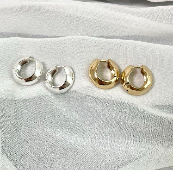 Pinter Hoop Earrings by Eeiitt for Women - view 2