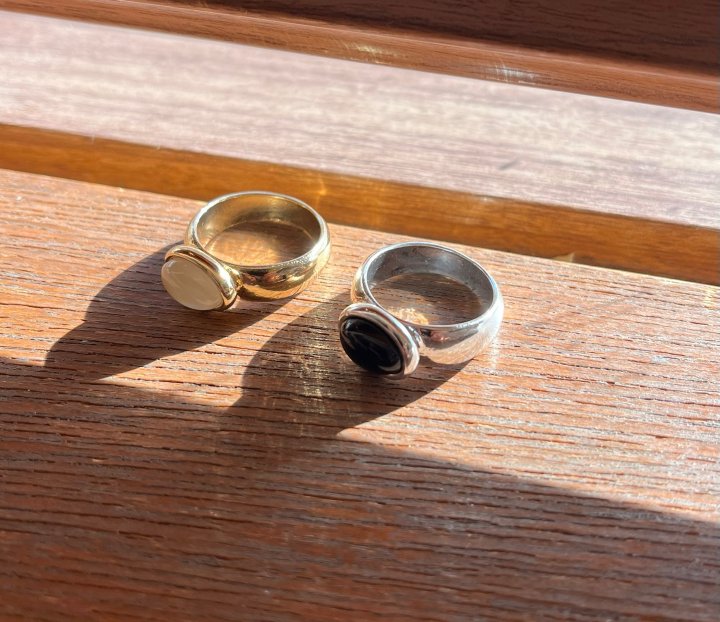 Oval Gemstone Ring by Eeiitt for Women - view 1