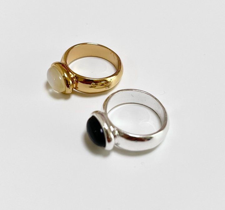 Oval Gemstone Ring by Eeiitt for Women - view 9
