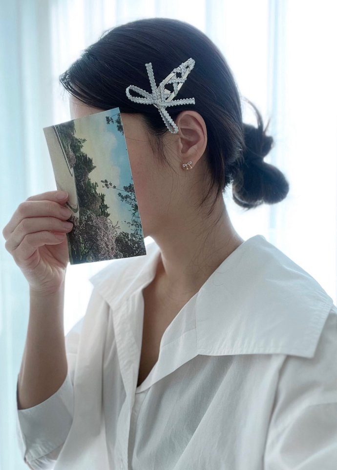 Twinkle Ribbon Hairpin by Eeiitt for Women - view 1