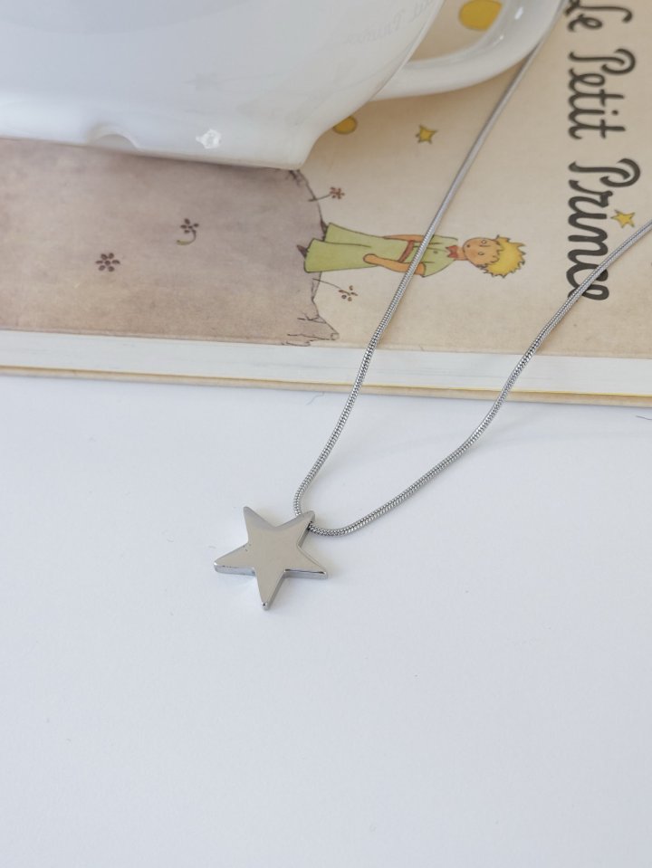 Starbon Surgical Steel Necklace by Eeiitt for Women - view 2