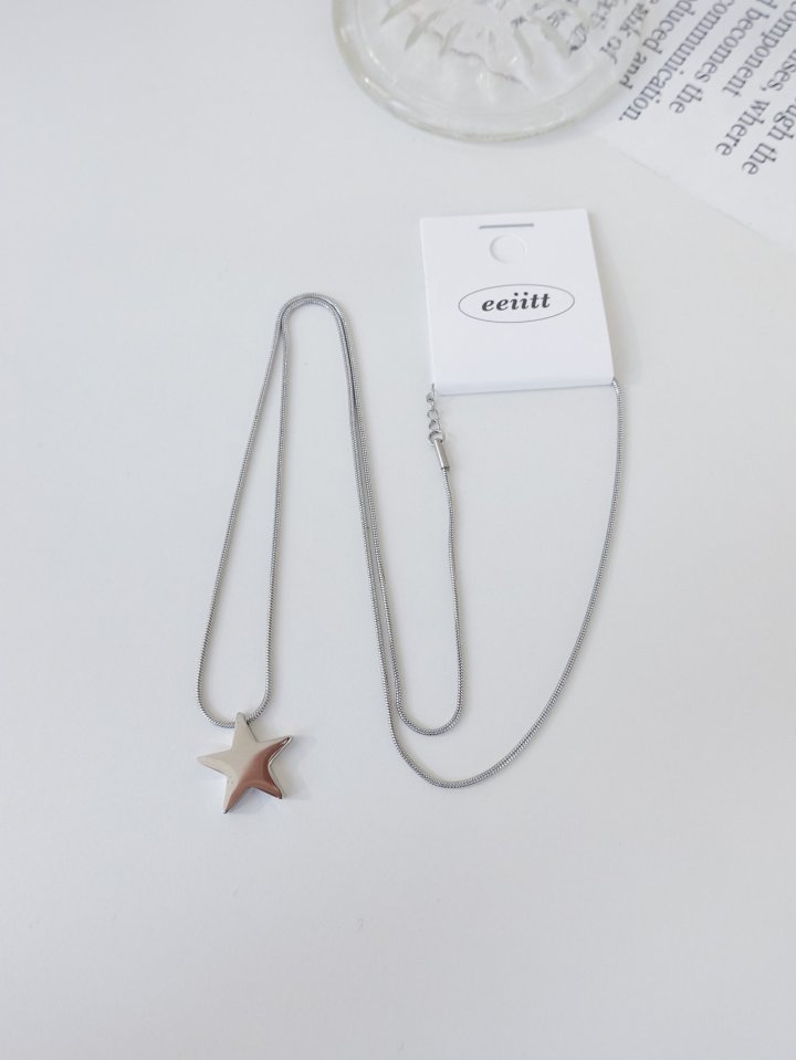 Starbon Surgical Steel Necklace by Eeiitt for Women - view 6