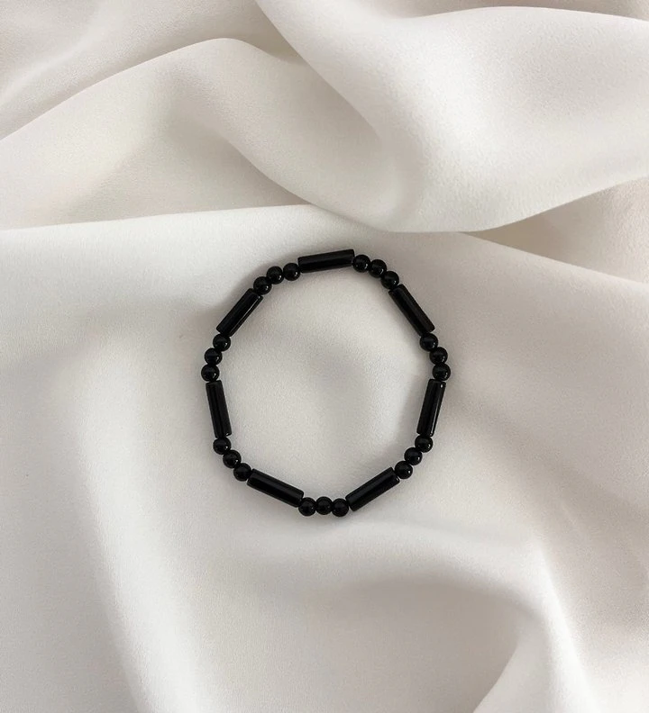 Leban Black Bracelet by Eeiitt for Women - view 2