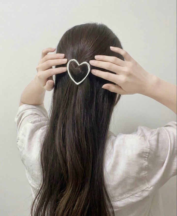 Kurin Big Heart Hairpin by Eeiitt for Women - view 7