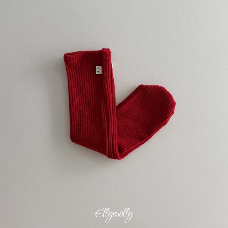 Wool Ribbed Socks by Ellymolly for Child - view 4