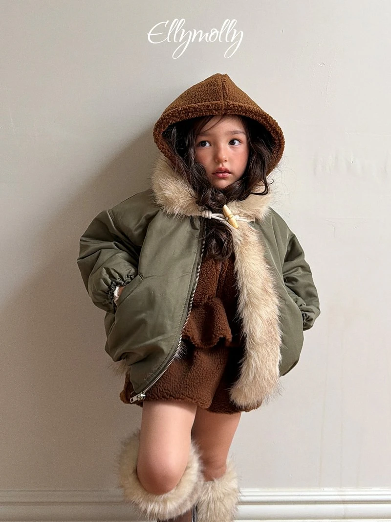 Eskimo Fur Jacket by Ellymolly for Child - view 6
