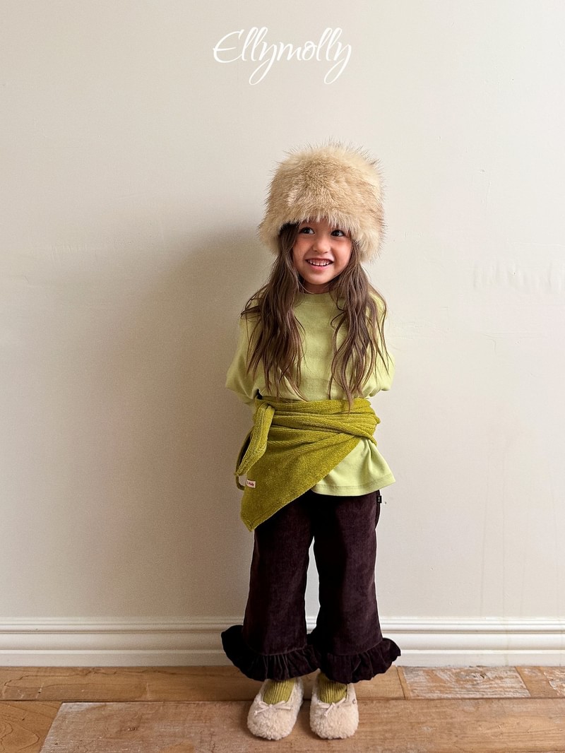 Hollic Fleeced Frill Pants by Ellymolly for Child - view 5