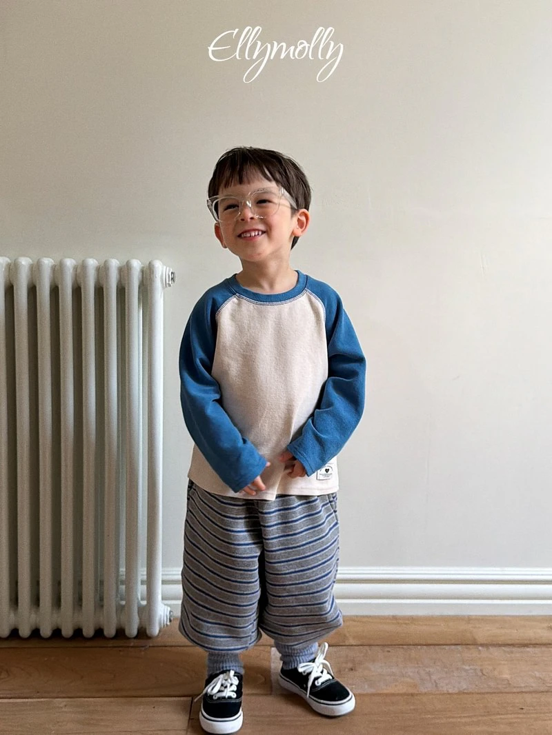 Toto Striped Jogger Pants by Ellymolly for Child - view 11