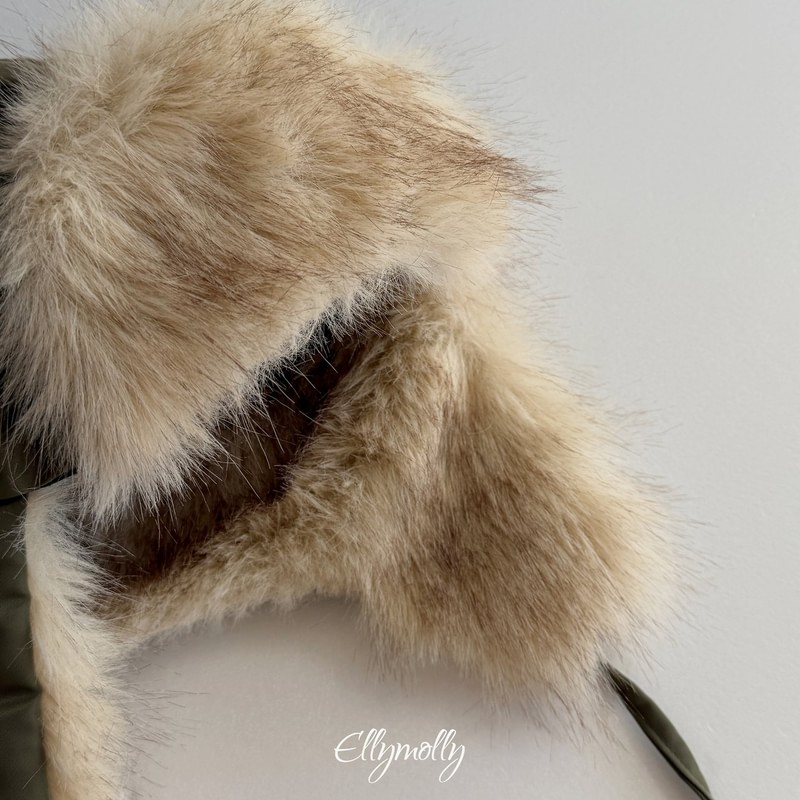 Eskimo Fur Earmuff Padded Jacket by Ellymolly for Child - view 6