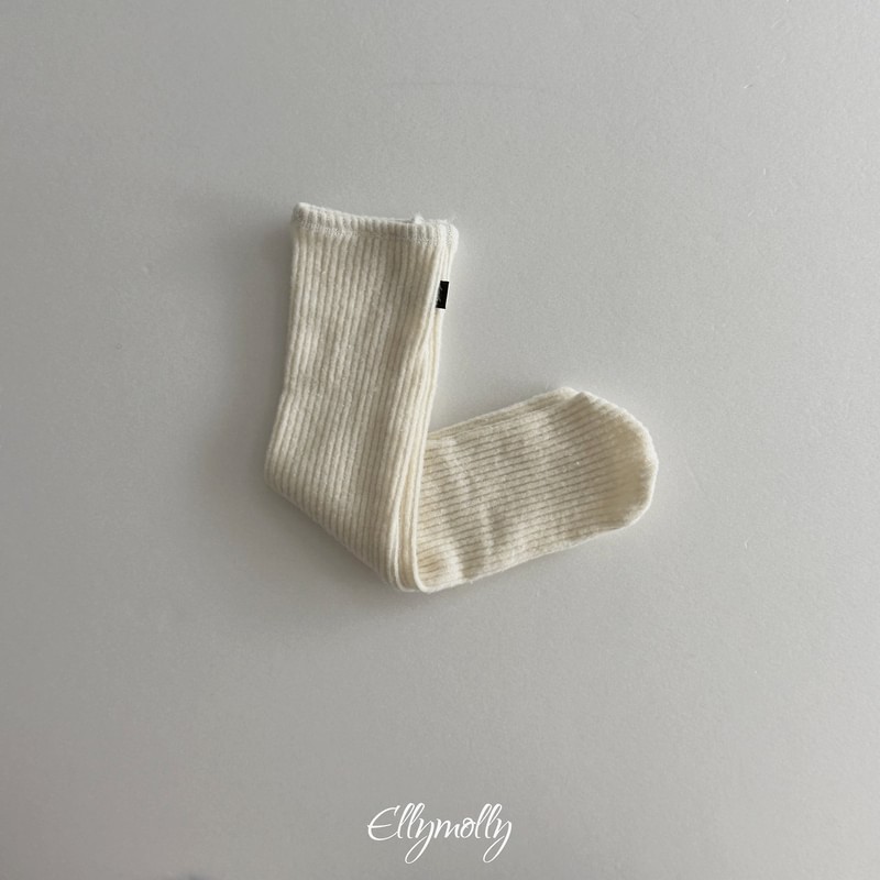 Wool Ribbed Socks by Ellymolly for Child - view 9