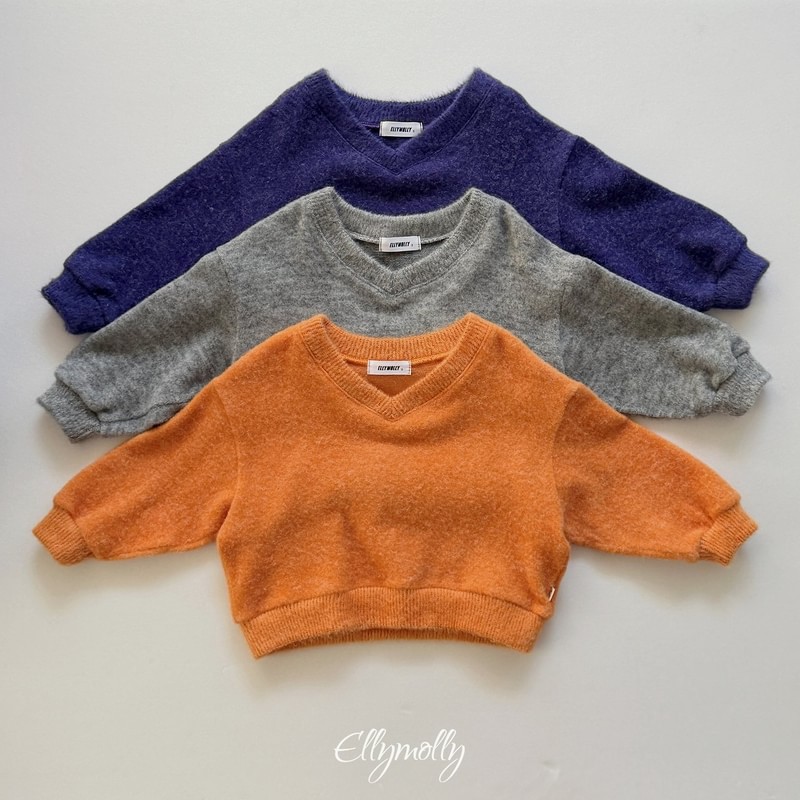 Chicago Brush V-neck Tee by Ellymolly for Child - view 1