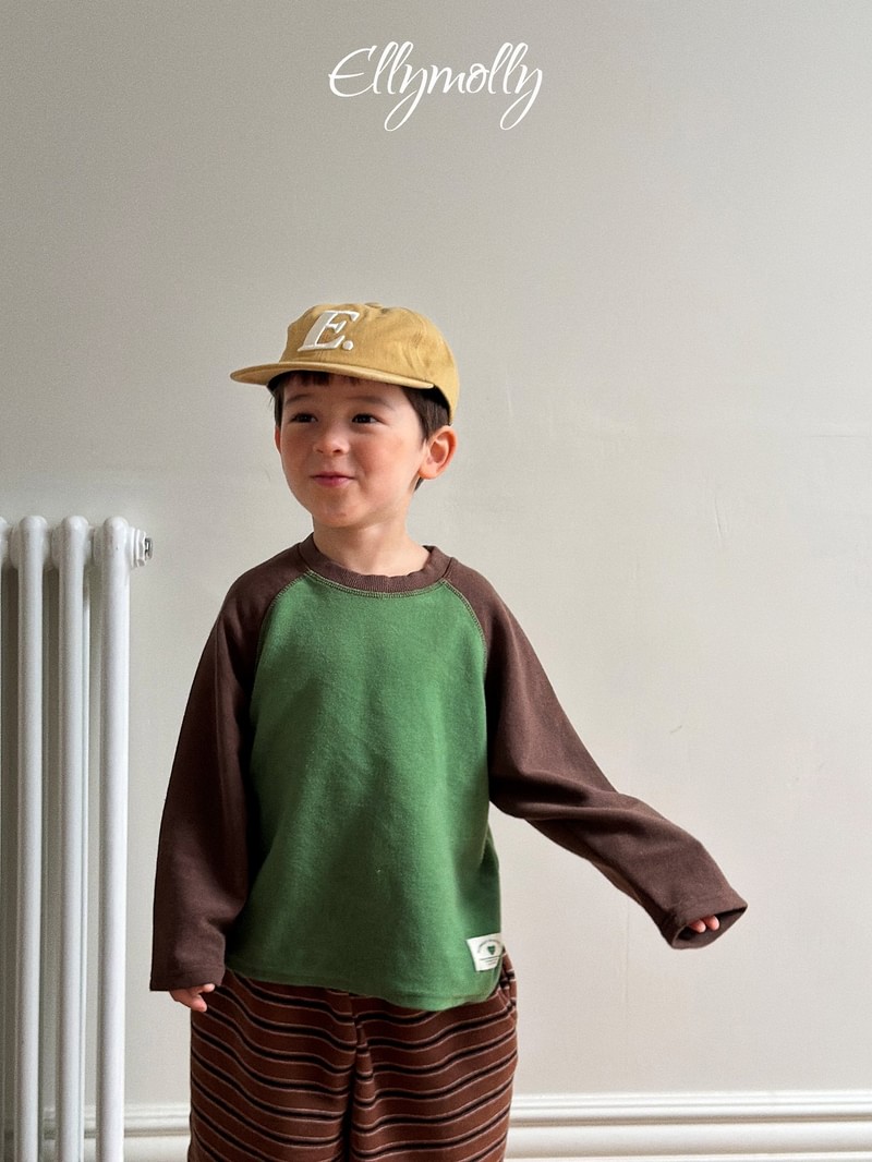 Leon Color Block Raglan Tee by Ellymolly for Child - view 8