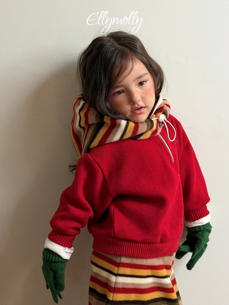 Arden Wool Zip-up by Ellymolly for Child - view 10