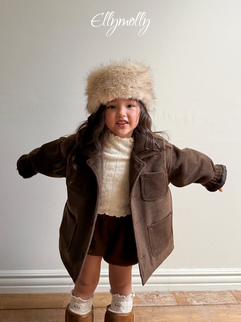 Posel Wool Coat by Ellymolly for Child - view 4