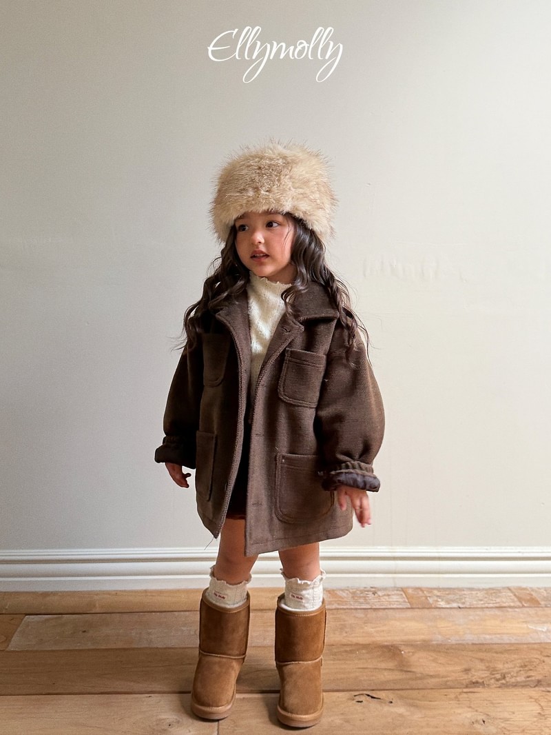 Posel Wool Coat by Ellymolly for Child - view 5