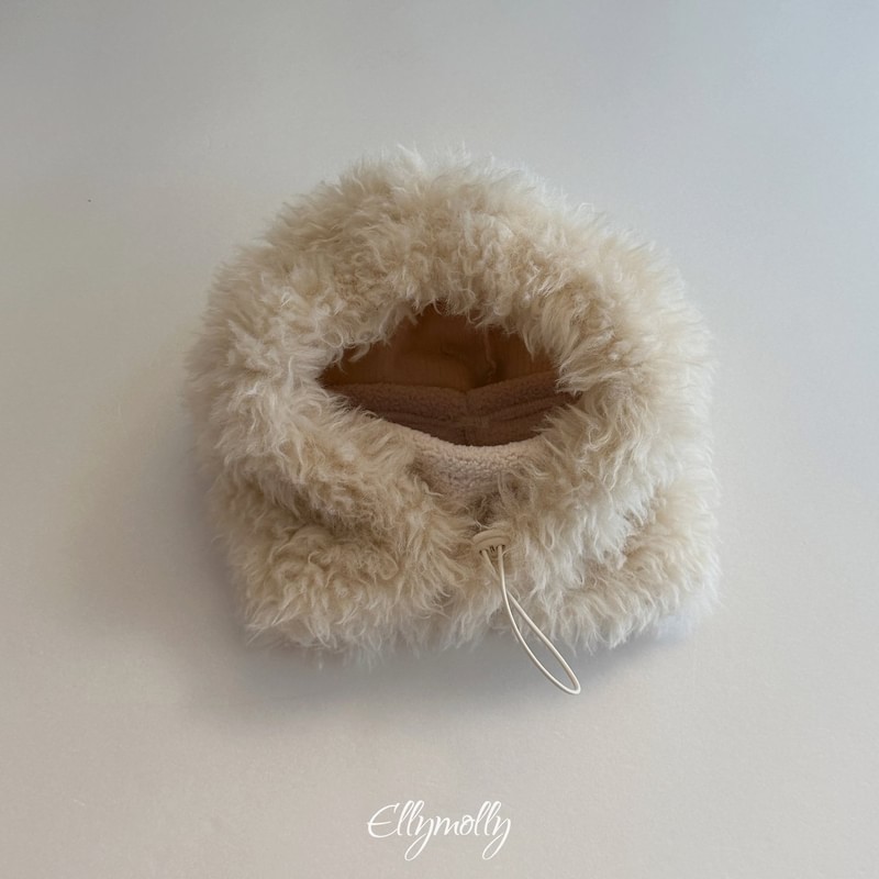 Fluffy Hooded Warmer by Ellymolly for Child - view 8