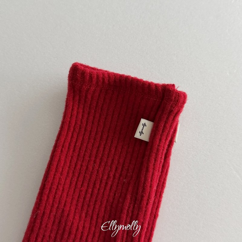 Wool Ribbed Socks by Ellymolly for Child - view 11