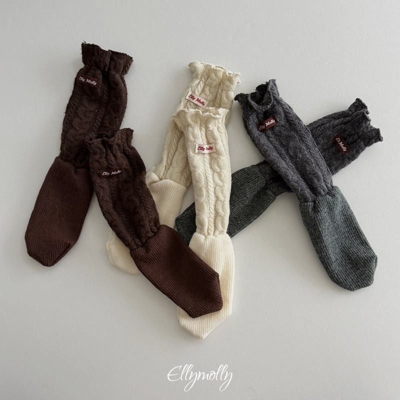 Twist Wool Socks by Ellymolly for Child - view 4