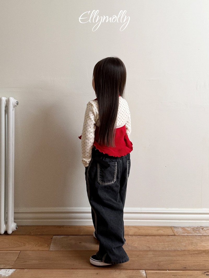 Wool Ribbed Halter Sleeveless by Ellymolly for Child - view 10