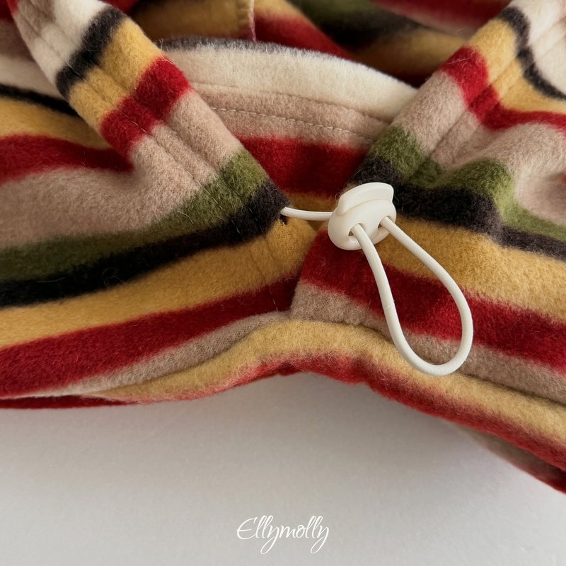 Fluffy Hooded Warmer by Ellymolly for Child - view 9