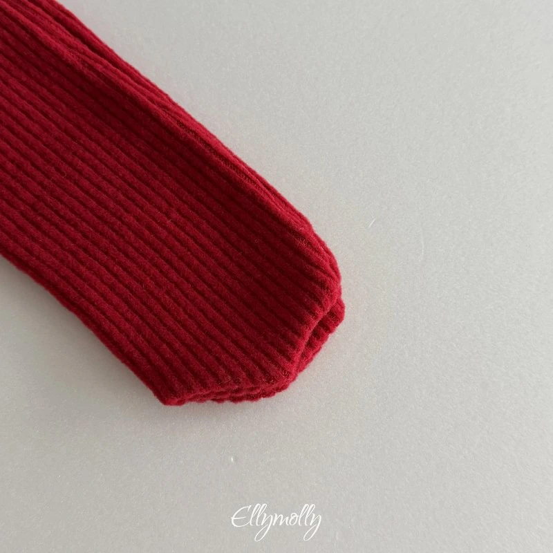 Wool Ribbed Socks by Ellymolly for Child - view 12