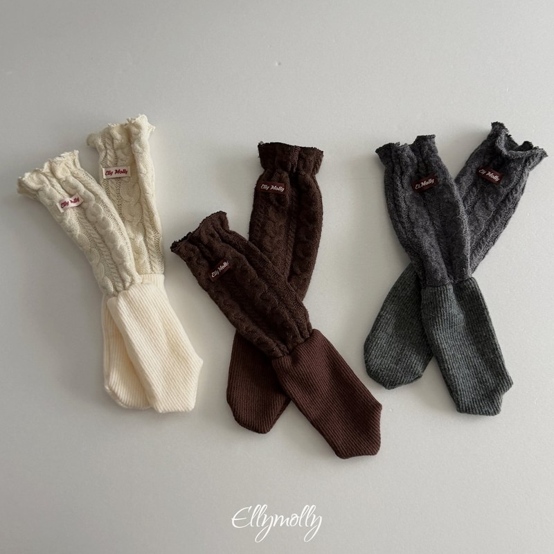 Twist Wool Socks by Ellymolly for Child - view 5