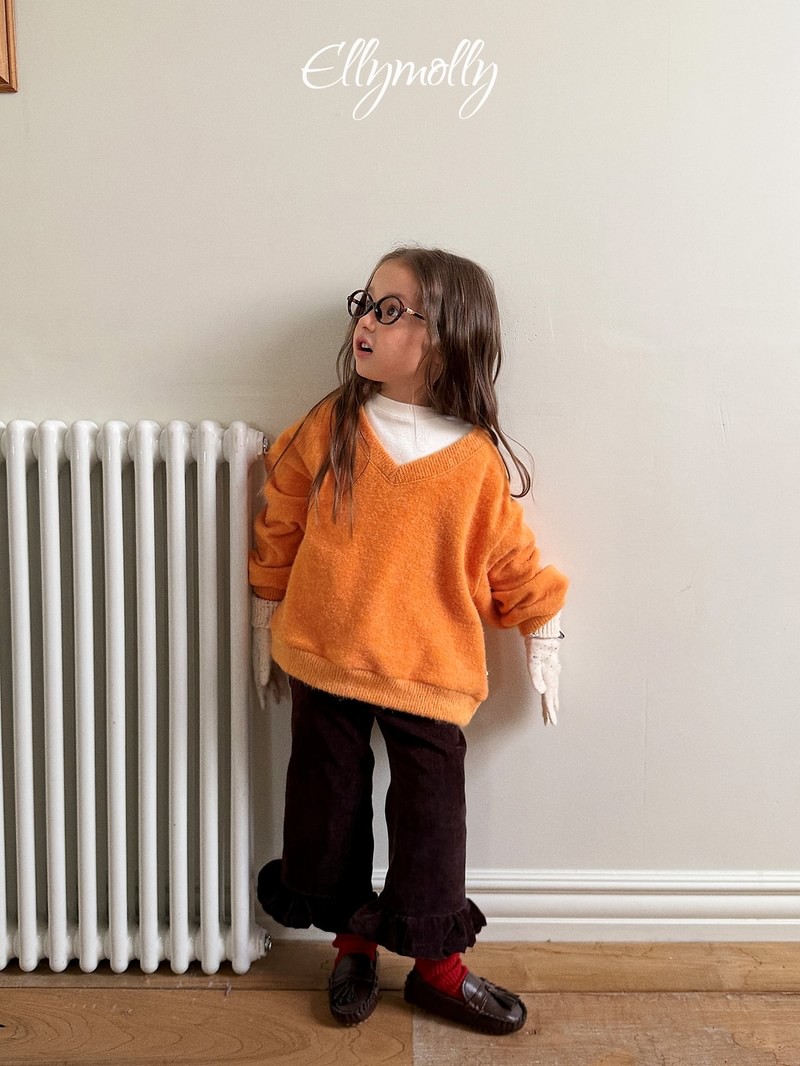 Chicago Brush V-neck Tee by Ellymolly for Child - view 4