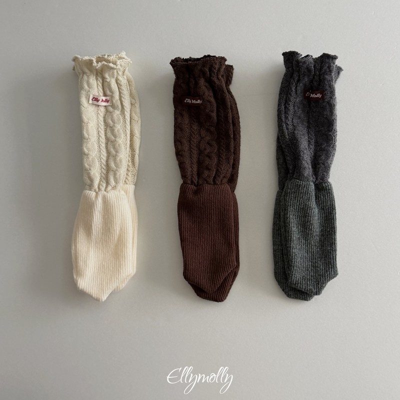 Twist Wool Socks by Ellymolly for Child - view 6