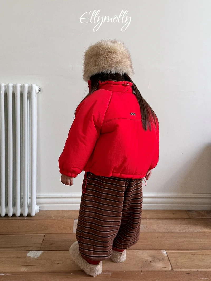 Toto Striped Jogger Pants by Ellymolly for Child - view 6