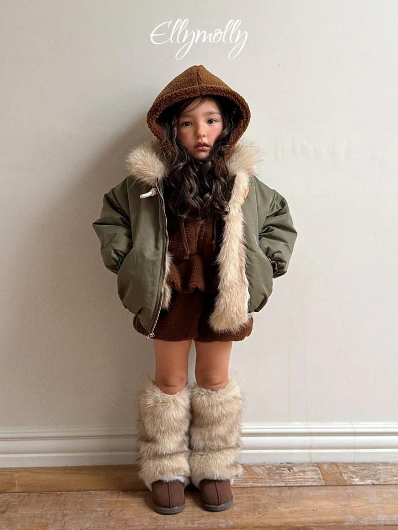 Bear Hooded Vest by Ellymolly for Child - view 8