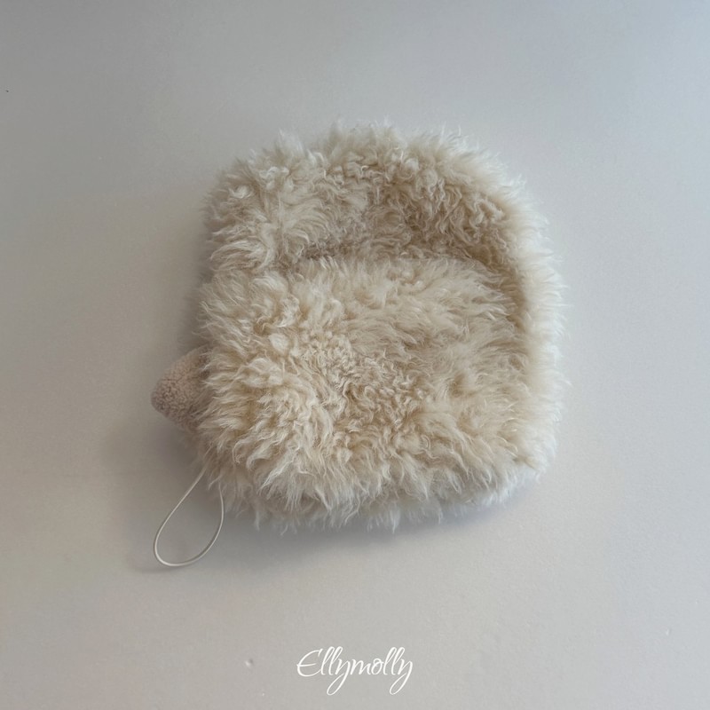 Fluffy Hooded Warmer by Ellymolly for Child - view 11