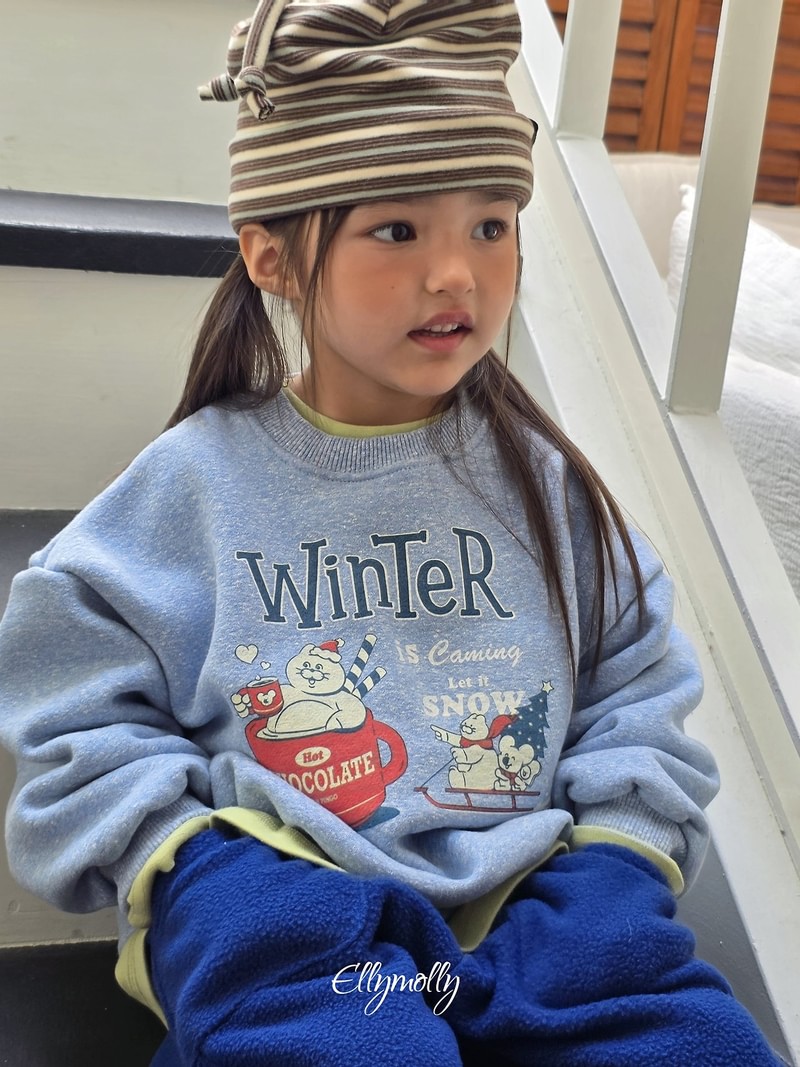Winter Snow Sweatshirt by Ellymolly for Child - view 10
