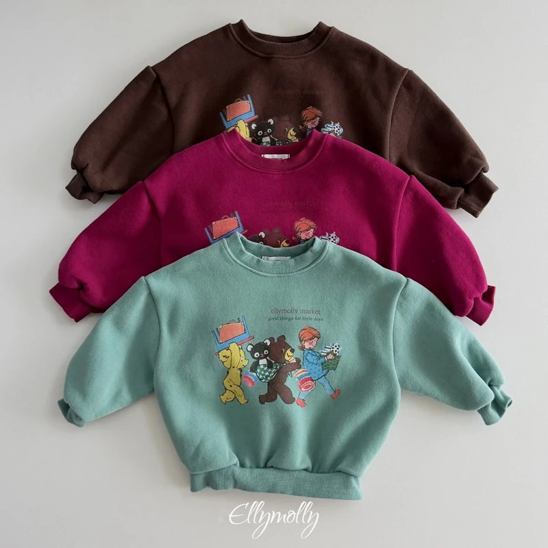 Market Friends Sweatshirt by Ellymolly for Child - view 1