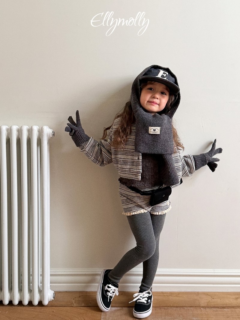 House Wool Cardigan by Ellymolly for Child - view 6