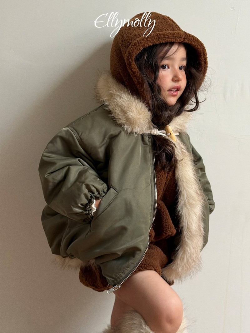 Bear Hooded Vest by Ellymolly for Child - view 9