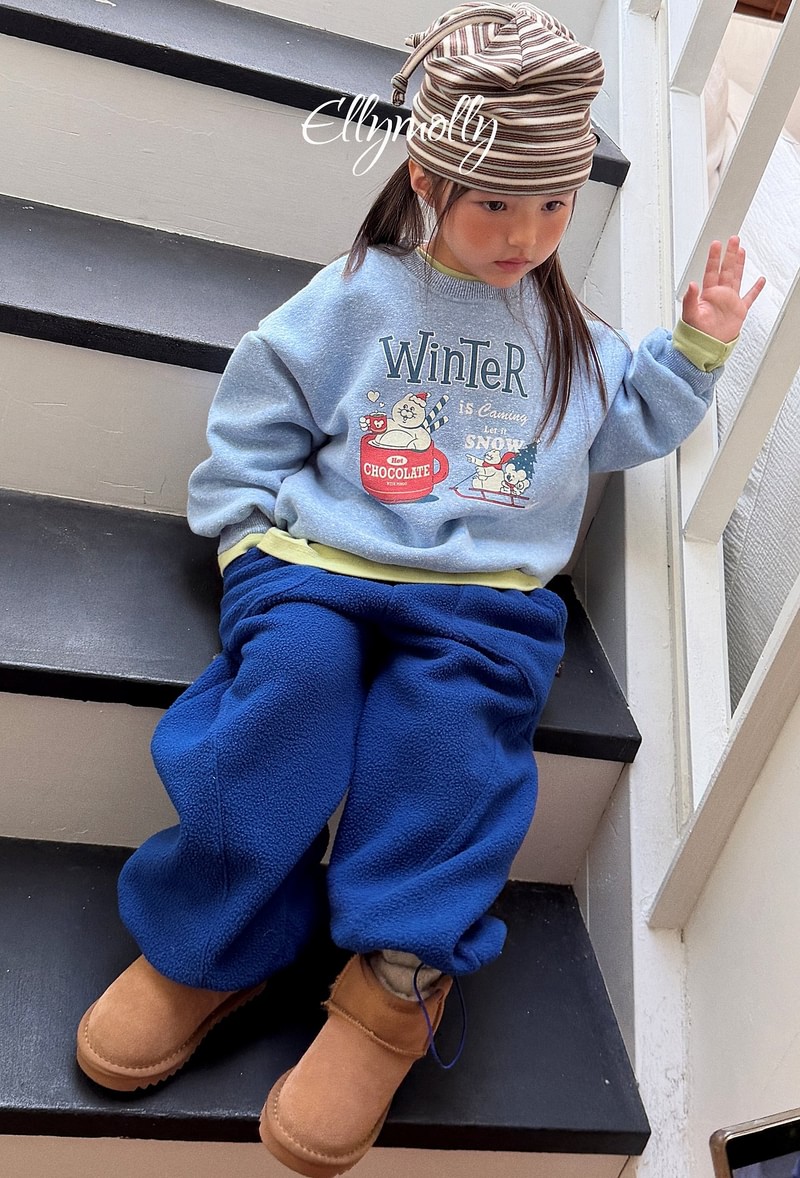 Winter Snow Sweatshirt by Ellymolly for Child - view 11