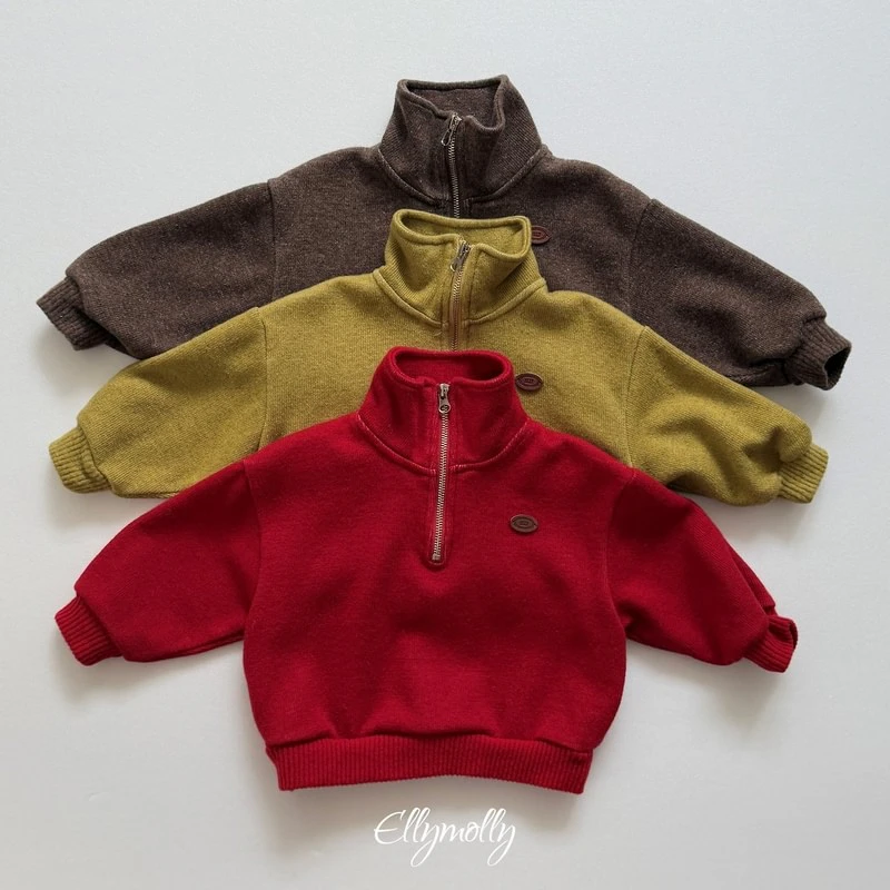 Arden Wool Zip-up by Ellymolly for Child - view 1