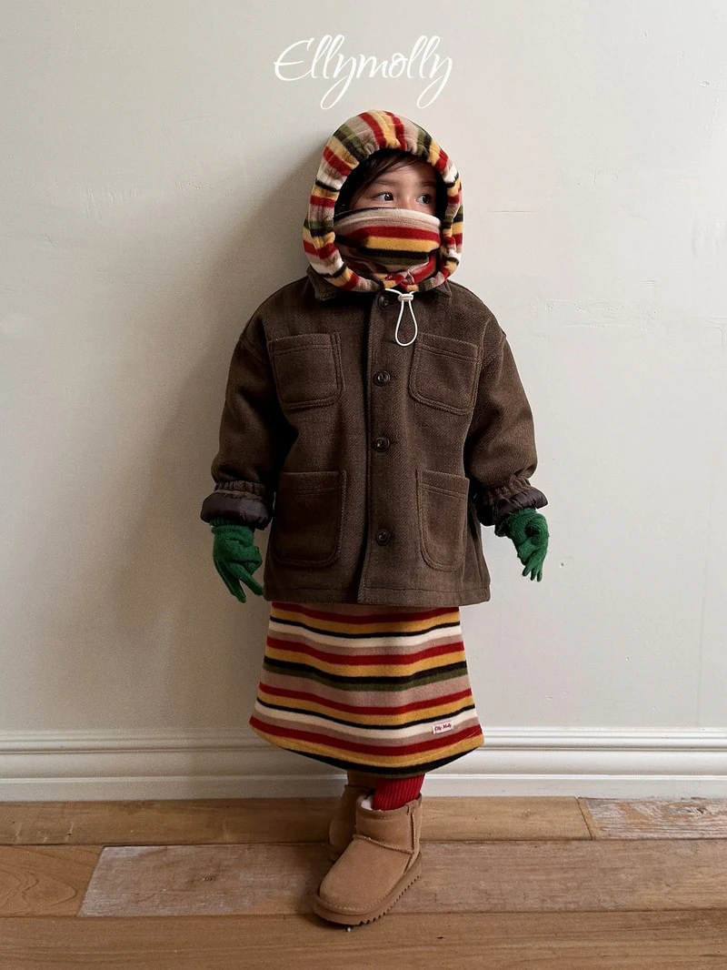 Posel Wool Coat by Ellymolly for Child - view 10